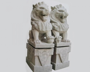 贵州雕刻石狮